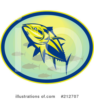 Tuna Fish Clipart #212707 by patrimonio