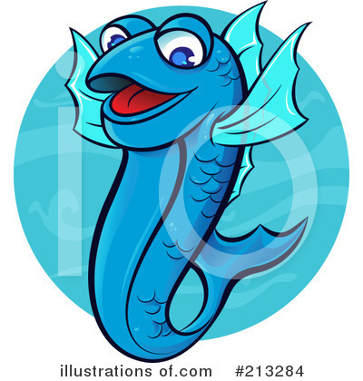 Royalty-Free (RF) Fish Clipart Illustration by Paulo Resende - Stock Sample #213284