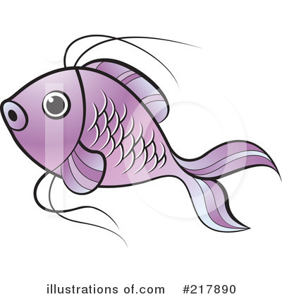 Royalty-Free (RF) Fish Clipart Illustration by Lal Perera - Stock Sample #217890