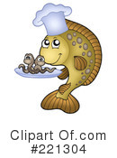 Fish Clipart #221304 by visekart