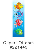 Fish Clipart #221443 by visekart