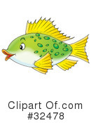 Fish Clipart #32478 by Alex Bannykh