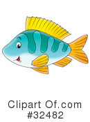 Fish Clipart #32482 by Alex Bannykh