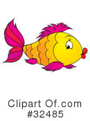 Fish Clipart #32485 by Alex Bannykh