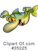 Fish Clipart #35225 by dero