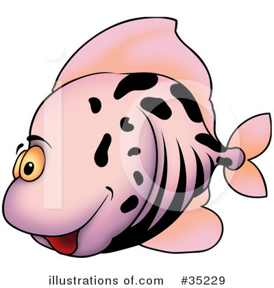 Royalty-Free (RF) Fish Clipart Illustration by dero - Stock Sample #35229
