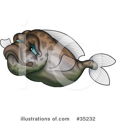 Royalty-Free (RF) Fish Clipart Illustration by dero - Stock Sample #35232