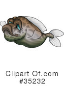 Fish Clipart #35232 by dero