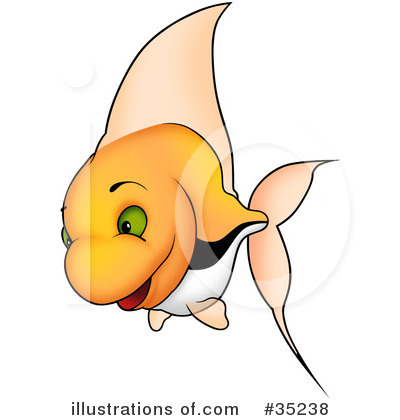 Royalty-Free (RF) Fish Clipart Illustration by dero - Stock Sample #35238