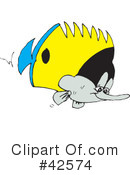 Fish Clipart #42574 by Dennis Holmes Designs