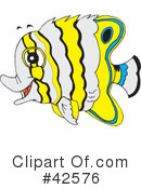 Fish Clipart #42576 by Dennis Holmes Designs