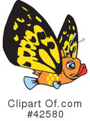 Fish Clipart #42580 by Dennis Holmes Designs