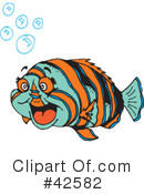Fish Clipart #42582 by Dennis Holmes Designs