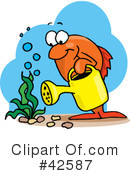 Fish Clipart #42587 by Dennis Holmes Designs