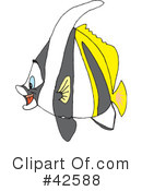 Fish Clipart #42588 by Dennis Holmes Designs