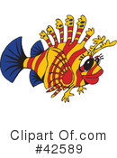Fish Clipart #42589 by Dennis Holmes Designs
