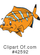 Fish Clipart #42592 by Dennis Holmes Designs