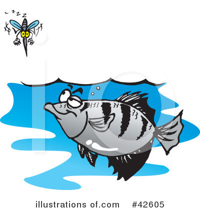 Royalty-Free (RF) Fish Clipart Illustration by Dennis Holmes Designs - Stock Sample #42605