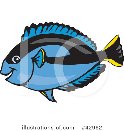 Fish Clipart #42962 by Dennis Holmes Designs