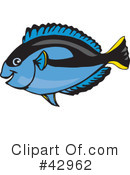 Fish Clipart #42962 by Dennis Holmes Designs