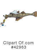 Fish Clipart #42963 by Dennis Holmes Designs