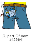 Fish Clipart #42964 by Dennis Holmes Designs