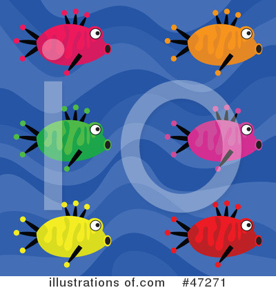 Royalty-Free (RF) Fish Clipart Illustration by Prawny - Stock Sample #47271