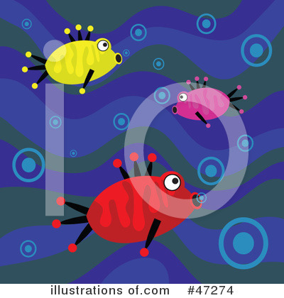 Royalty-Free (RF) Fish Clipart Illustration by Prawny - Stock Sample #47274
