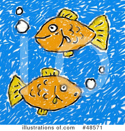 Royalty-Free (RF) Fish Clipart Illustration by Prawny - Stock Sample #48571