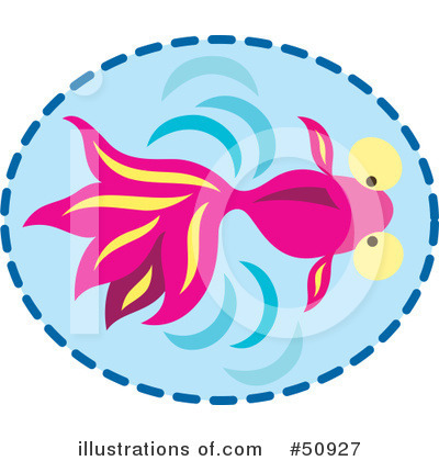 Royalty-Free (RF) Fish Clipart Illustration by Cherie Reve - Stock Sample #50927