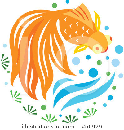 Royalty-Free (RF) Fish Clipart Illustration by Cherie Reve - Stock Sample #50929