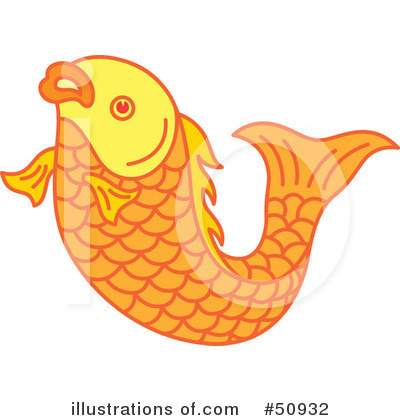 Royalty-Free (RF) Fish Clipart Illustration by Cherie Reve - Stock Sample #50932