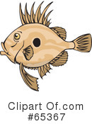 Fish Clipart #65367 by Dennis Holmes Designs