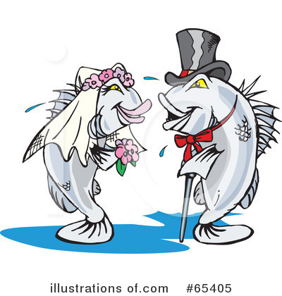 Royalty-Free (RF) Fish Clipart Illustration by Dennis Holmes Designs - Stock Sample #65405