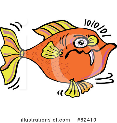 Royalty-Free (RF) Fish Clipart Illustration by Zooco - Stock Sample #82410