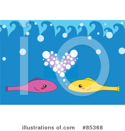 Royalty-Free (RF) Fish Clipart Illustration by mayawizard101 - Stock Sample #85368