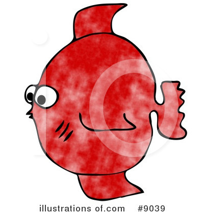 Royalty-Free (RF) Fish Clipart Illustration by djart - Stock Sample #9039