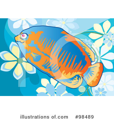 Royalty-Free (RF) Fish Clipart Illustration by mayawizard101 - Stock Sample #98489