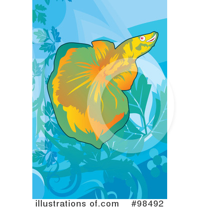 Royalty-Free (RF) Fish Clipart Illustration by mayawizard101 - Stock Sample #98492