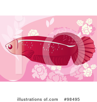 Royalty-Free (RF) Fish Clipart Illustration by mayawizard101 - Stock Sample #98495