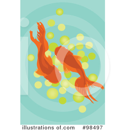 Royalty-Free (RF) Fish Clipart Illustration by mayawizard101 - Stock Sample #98497