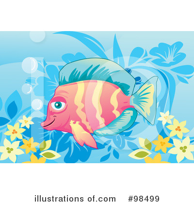 Royalty-Free (RF) Fish Clipart Illustration by mayawizard101 - Stock Sample #98499