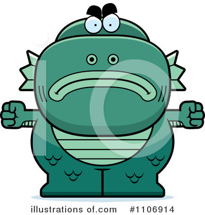 Royalty-Free (RF) Fish Man Clipart Illustration by Cory Thoman - Stock Sample #1106914