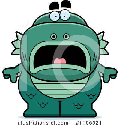 Royalty-Free (RF) Fish Man Clipart Illustration by Cory Thoman - Stock Sample #1106921