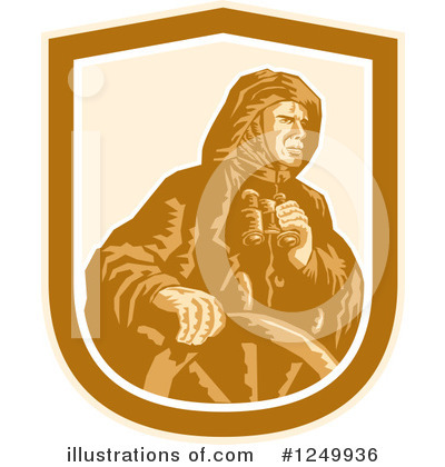 Royalty-Free (RF) Fisherman Clipart Illustration by patrimonio - Stock Sample #1249936