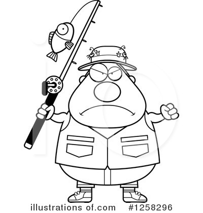 Royalty-Free (RF) Fisherman Clipart Illustration by Cory Thoman - Stock Sample #1258296