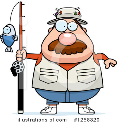 Royalty-Free (RF) Fisherman Clipart Illustration by Cory Thoman - Stock Sample #1258320
