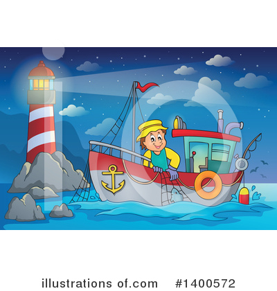 Fisherman Clipart #1400572 by visekart