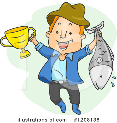 Royalty-Free (RF) Fishing Clipart Illustration by BNP Design Studio - Stock Sample #1208138