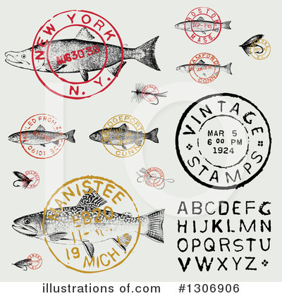 Stamps Clipart #1306906 by BestVector